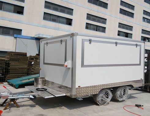 Going from Kitchen Boss's Food Trailer