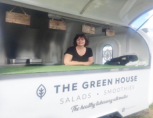 Gill from The Green House's Food Trailer